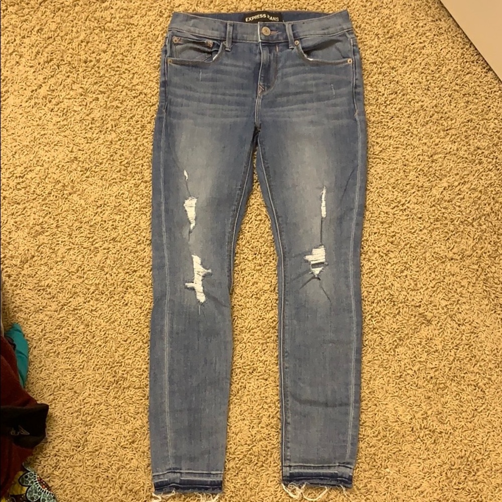 EXPRESS HIGH WAISTED SKINNY